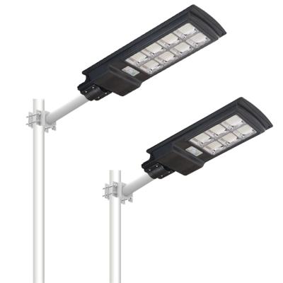 China ROAD LAP Delic Appear Intergrated Outdoor 300 Watt 200W All In One 300W Led Solar Street Lights for sale