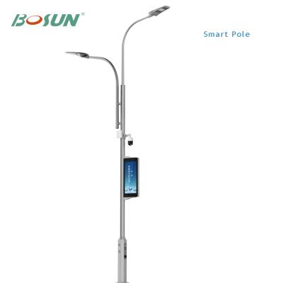 China Outdoor High Lumen City Outdoor AC Ip65 4G Led Street Light Smart Pole for sale