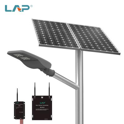 China Smart GPRS& Zigbee/Lora Remot Monitoring Solar Street LAP Die Cast Remote Control Solar Panel Ip65 60watt 90watt Waterproof Intelligent Led Solar Street Light for sale