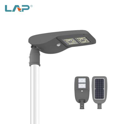 China With mono solar panel in high work efficiency > Waterproof 21% LAP Outdoor Ip 65 15w Integrated Light Control All In One Led Solar Street Light for sale