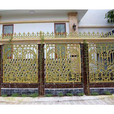 China Contemporary Commercial Cast Aluminum Fencing Trellis for sale