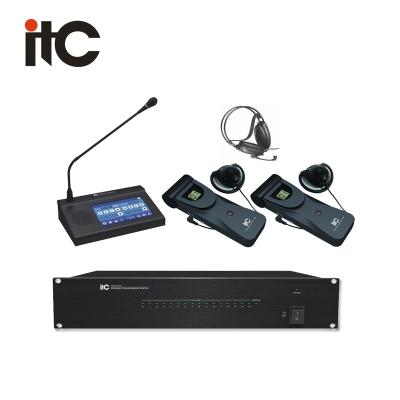 China China Translation Factory 16 Channels Translation System Simultaneous Interpreter Language Translation Equipment for sale