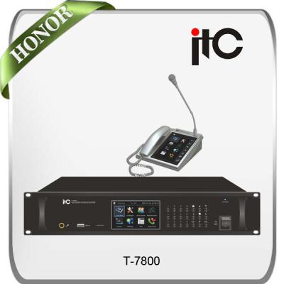 China T-7800 IP Audio Paging System Paging Remote Console PA System T-7800 Series for sale