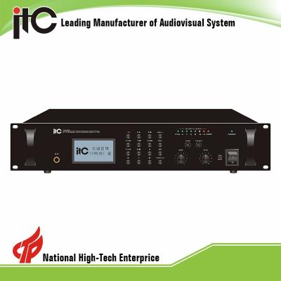 China ITC T-6760 Series IP PA System 60 Watt to 350 Watt IP PA Audio Amplifier T-6760/T-67120/T-67240/T-67350/T-67500 for sale