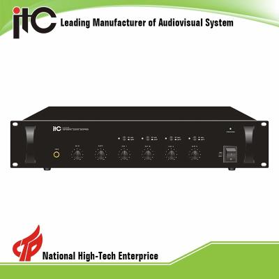 China ITC T-6704 IP Based PA System 4 Channel Digital IP Audio Decoder T-6704 for sale