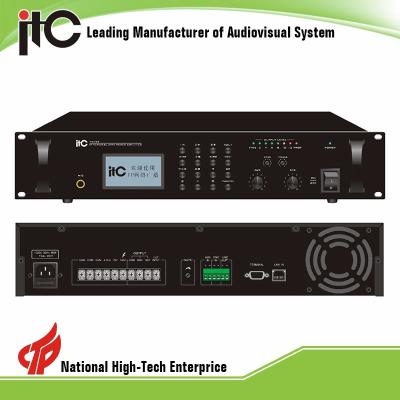 China ITC t-67120 series IP amplifier, PA system IP network amplifier, professional digital PA amplifier T-6760/T-67120/T-67240/T-67350/T-67500 for sale