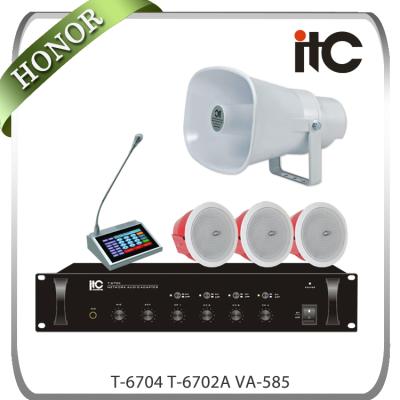 China TCP/IP 67 series PA audio system full network public address system for sale