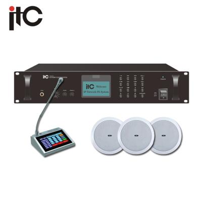 China ITC internal intercom, IP address system and IP 67 series public intercom for sale