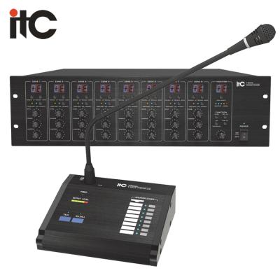 China T-8000 8*8 Matrix Audio Changer for T-8000 Public Address System for sale