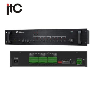 China ITC T-6212(A) 10 Zone PA Amplifier Paging Selector 10 Channel Power PA System Controller T-6212(A) for sale