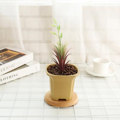 China New Transitional Style High Quality Artificial Bonsai Plant Artificial Mini Succulent With Pot For Decor for sale