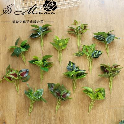 China High quality simulation home wedding decoration transitional artificial wedding plants wholesale decorative green plants for sale