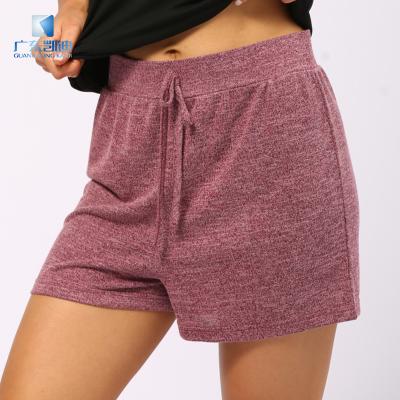 China Hot Sale Loose Women Pijamas QUICK DRY Shorts With Rope Adjustable Waist Summer Girls Casual Sleepwear For Outdoor Wear for sale