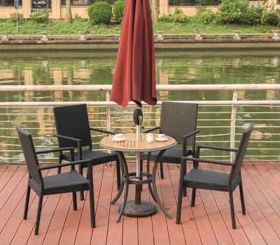 China MyPak Contemporary Master European Design All Weather Wicker Chair & Table GRILL Outdoor Furniture for sale