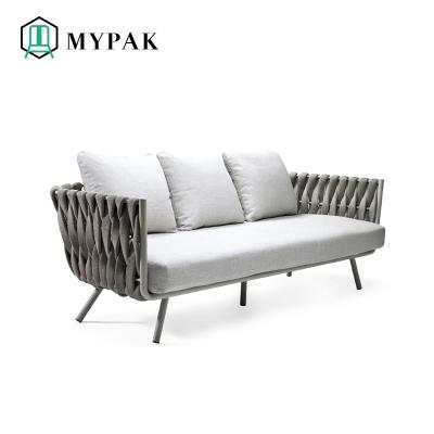 China 2021 New Listing Contemporary European High Quality Outdoor Furniture Set Of Chaise Lounge And Corner Sofa for sale