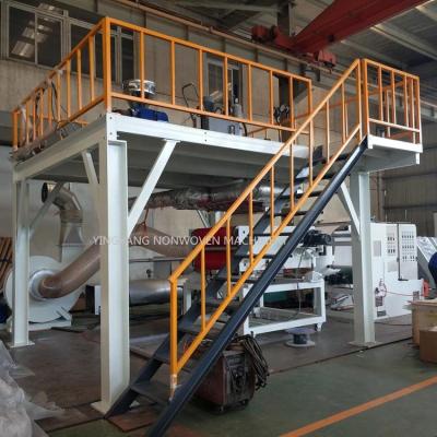 China Meltblown NONWOVEN FABRIC MACHINERY PP Nonwoven Production Line for sale