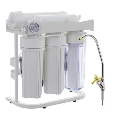 China Hotel New Arrival Supplying Smart Design 5 Stages Reverse Osmosis Filtration Ro Water Filter System For Water Purifier for sale