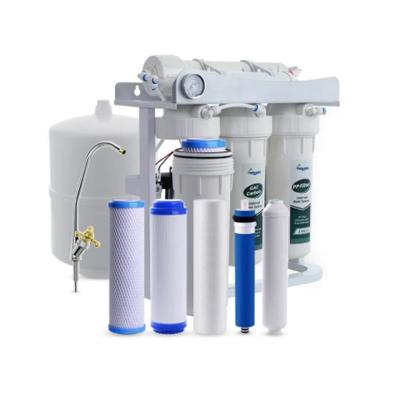 China Hotel Factory supply WJSQ-R05 Domestic 5 Stages Counter Top Water Purifier for sale