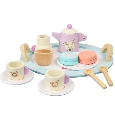 China Children's Simulation Tea Set Girl Kitchen Teapot Game Bedroom Early Interest Development Education Toy CHW-2021195 for sale