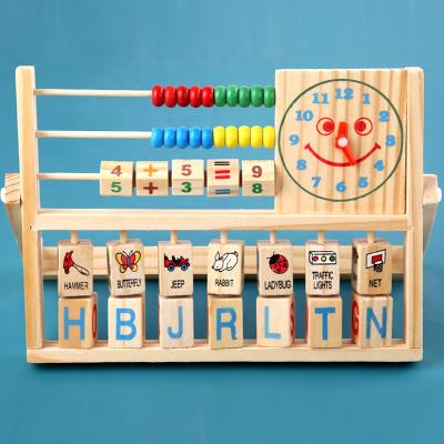 China Multifunctional Beads Turning Combination Early Education Wholesale English Learning Abacus CHW-009 for sale