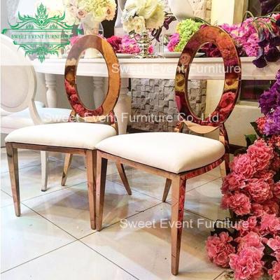 China Modern Popular Eye Shape Dining Back Chair For Wedding Event Party Use for sale