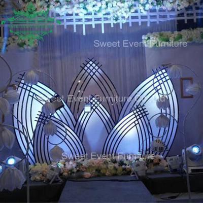 China Modern event suppler decoration PVC frame backdrop stand for wedding HD-5505 for sale