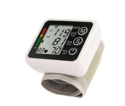 China Wrist Blood Pressure Digital Sphygmomanometer ABS Factory Price for Home and Hospital for sale