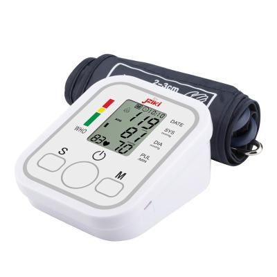 China Good Quality Plastic Electronic Arm Digital Blood Pressure Monitor BPM Sphygmomanometer For Home Measure Blood Pressure for sale