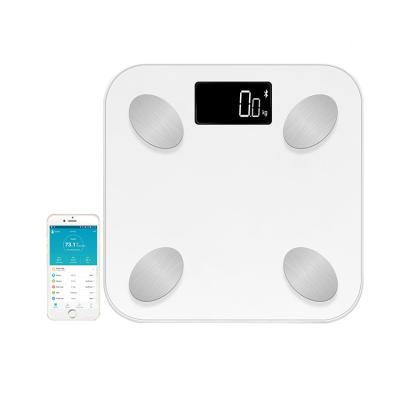 China ABS Plastic Smart Digital ABS Personal Body Fat Scale Mini Bathroom Luxe Electronic Personal Scale for sale