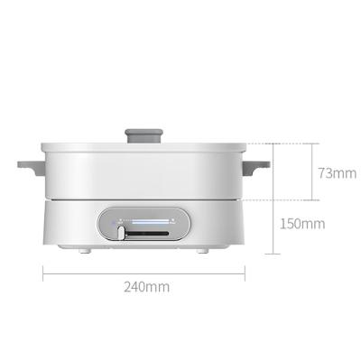 China High Quality Outdoor Nonstick Electric Hot Pot Cooking Machine Multifunctional Electric Hot Pot Cooking for sale