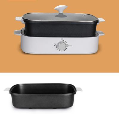 China Portable Multifunctional Steamer Frying Steamer Mini Cooking Hot Pot Non-stick Outdoor Travel Electric Cooker OEM for sale