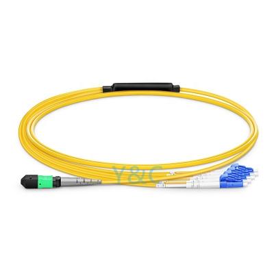 China 2m LC UPC To LC UPC Duplex OM3 3.0mm Multimode Indoor Fiber Optic Patch Cable Armored Patch Cords Specialty Assemb LC-LC-OS2 OM3 OM4 for sale