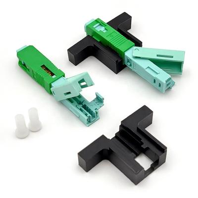 China FTTH FTTH Single Mode Fiber Optic Connector Sc Butterfly Connector Sc RPA UPC Fast Fiber Optic for sale