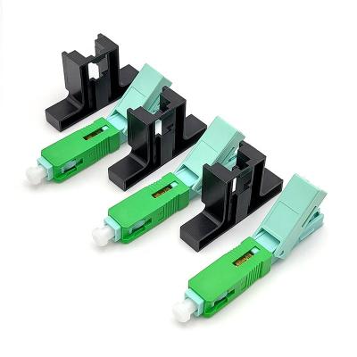 China FTTH manufacturer selling fiberhome optical fibra 52mm core SC APC/UPC Ftth fast connector of type APC or UPC sx for sale