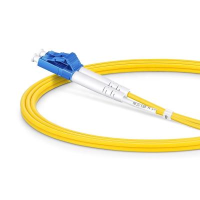 China FTTH LC-LC OS2 SC APC Single Mode Patch Cord 2.0mm Single Mode Fiber Optic Cables SMF Simplex Duplex Optic Cables for sale