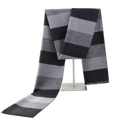 China Long Wholesale Scarves Designer Winter Checked Scarf for Men Custom Silk Tassel Viscose Other Scarves for sale