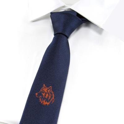 China Decoration Accessories Factory direct wholesale Customize 2024 Latest Neckties business Fashion Silk Yarn Dyed black Ties For Men for sale