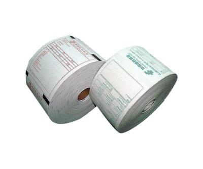 China Cardboard core and plastic core size quality ATM vellum thermal paper roll for sale