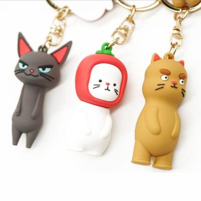 China Bright Color My Neighbors Are All Key Cat Fashion Small Bags Car Pendant Accessories Chain Gifts for sale