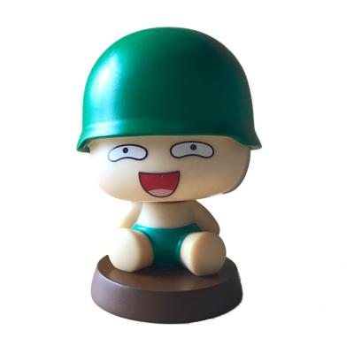 China Toy Custom Whole Sale 3D Cute Cartoon Character Bobble Head Figure Model Toys for sale