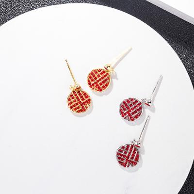 China Wholesale 925 Sterling Silver Palace Culture Trendy Women's Charm Earrings CLASSIC Fashion Factory DIY Jewelry for sale