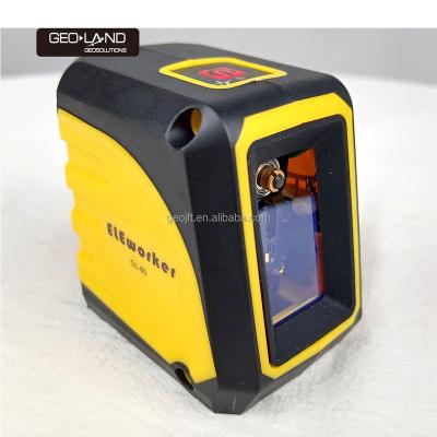 China Geo-earth Steel Instrument Fabricating 2 Line Red Self Leveling Laser Level, Tool Laser Line Level For Tile Construction for sale