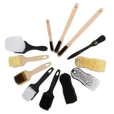 Chine La série de brosses de nettoyage automobile pour le moteur, la série de brosses pour le nettoyage intérieur, la série de brosses pour les pneus à vendre