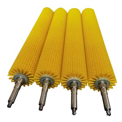 China Large Nylon Cleaning Brush Roller, Fruit And Vegetable Cleaning Machine Brush Roller for sale