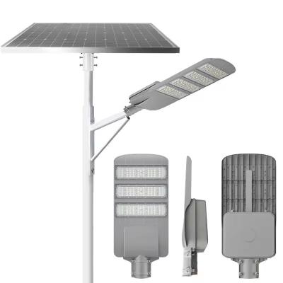 China 3 Years Warranty Aluminum Solar Street Light Polysilicon Panel IP65 Waterproof 50w 100w 150w 200w Split Led Solar Street for sale