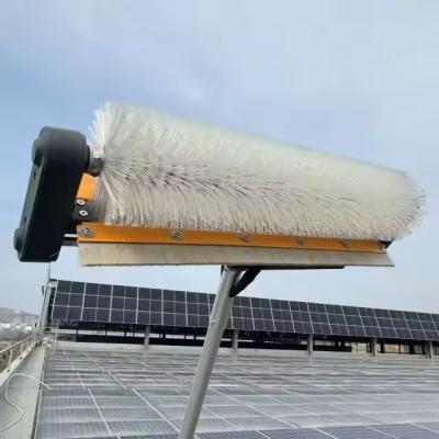 China Solar Pv Panel Cleaning Robot Rotary Brush Machine Equipment for sale