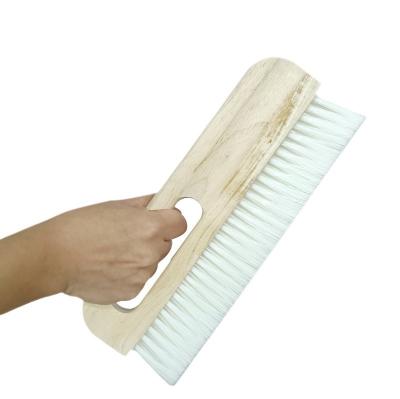 China Wallpaper Painting Construction Tools Beech Thicken Three Rows Bristle Paddle Brush for sale