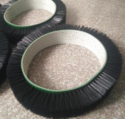 China Width 30cm Length 300cm Convenyor Belt Brush With Nylon Base for sale