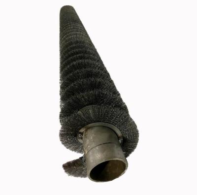 China Industrial Brush Shaft Cylinder Various Size, Steel Nylon Wire Brush for sale