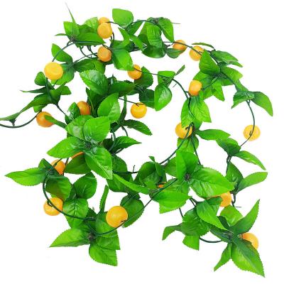 China China Traditional Technology Production Fruits Wholesale Artificial Vine Leaves for sale